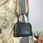 Louis Vuitton LV Women Alma BB Handbag Black Epi Grained Cowhide Leather - Bild 3