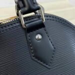 Louis Vuitton LV Women Alma BB Handbag Black Epi Grained Cowhide Leather - Bild 13