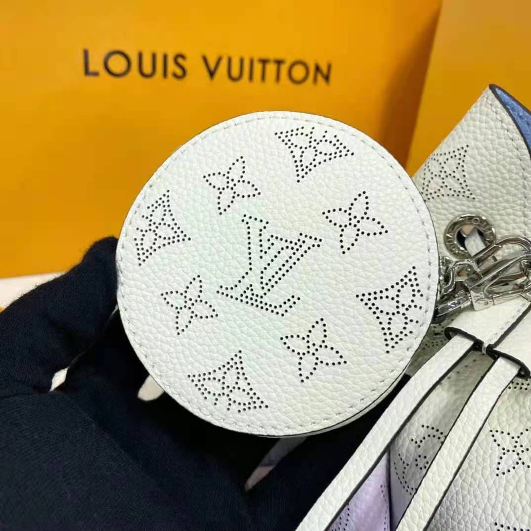 Louis Vuitton Bella Bucket Bag Gradient Mahina Leather Blue 2473352