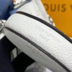 Louis Vuitton LV Women Bella Bucket Bag Gradient Blue Mahina Perforated Calf Leather - Image 15