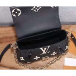 Louis Vuitton LV Women Favorite Tourterelle Black Beige Monogram Empreinte Embossed Supple Grained Cowhide - Imagen 6
