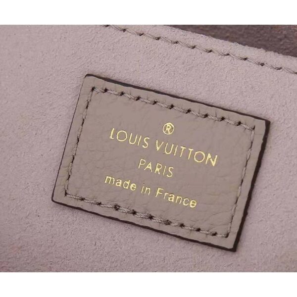 Louis Vuitton LV Women Favorite Tourterelle Gray Cream Monogram Empreinte Embossed Supple Grained Cowhide (1)