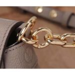 Louis Vuitton LV Women Favorite Tourterelle Gray Cream Monogram Empreinte Embossed Supple Grained Cowhide - immagine 10