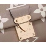 Louis Vuitton LV Women Favorite Tourterelle Gray Cream Monogram Empreinte Embossed Supple Grained Cowhide - immagine 7
