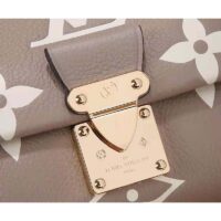 Louis Vuitton LV Women Favorite Tourterelle Gray Cream Monogram Empreinte Embossed Supple Grained Cowhide