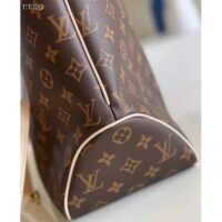 Louis Vuitton LV Women Graceful MM Hobo Classic Beige Monogram Coated Canvas