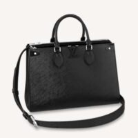 Louis Vuitton LV Women Grenelle Tote MM Bag Black Epi Grained Cowhide Leather