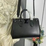 Louis Vuitton LV Women Grenelle Tote MM Bag Black Epi Grained Cowhide Leather - Image 4
