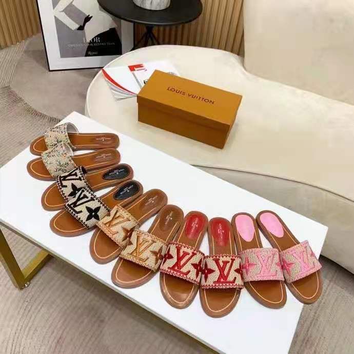 Louis Vuitton LV Isola Flat Mule COGNAC. Size 38.0