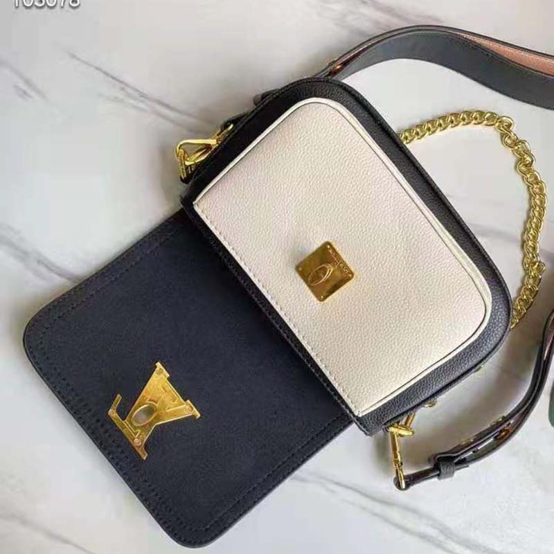 Louis Vuitton Lockme Tender Black Calf