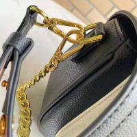 Louis Vuitton LV Women Lockme Tender Black Grained Calf Leather (1)