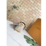 Louis Vuitton LV Women Lockme Tender Rosewater Greige Grained Calf Leather - Image 4