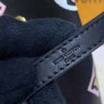 Louis Vuitton LV Women NéoNoé MM Bucket Bag Black Monogram Coated Canvas - Image 18