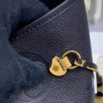 Louis Vuitton LV Women Neverfull MM Tote Bag Wild at Heart Black Embossed Supple Grained Cowhide – Image 15