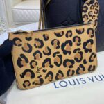 Louis Vuitton LV Women Neverfull MM Tote Bag Wild at Heart Black Embossed Supple Grained Cowhide – Image 11