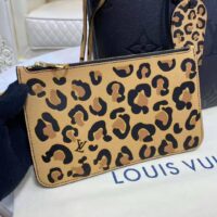 Louis Vuitton LV Women Neverfull MM Tote Bag Wild at Heart Black Embossed Supple Grained Cowhide