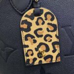 Louis Vuitton LV Women Neverfull MM Tote Bag Wild at Heart Black Embossed Supple Grained Cowhide – Image 13