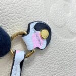 Louis Vuitton LV Women Neverfull MM Tote Bag Wild at Heart Cream Embossed Supple Grained Cowhide – Image 15