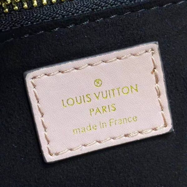 Louis Vuitton LV Women Neverfull MM Tote Bag Wild at Heart Cream Embossed Supple Grained Cowhide (18)