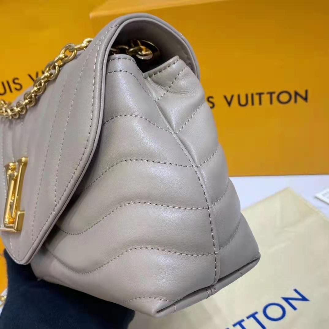 Louis Vuitton New Wave Chain Bag PM Taupe Cowhide