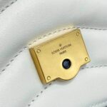 Louis Vuitton LV Women New Wave Chain Bag Handbag White Smooth Cowhide Leather – Image 14