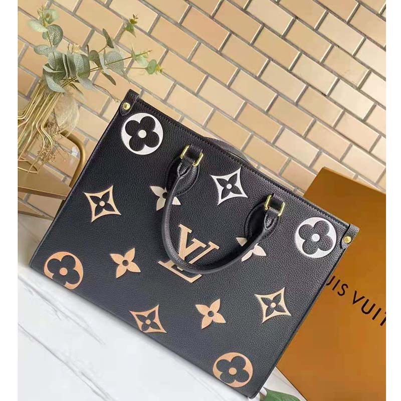 Louis Vuitton Pochette Métis Black/Pink/Beige in Cowhide Leather