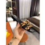 Louis Vuitton LV Women Revival Flat Mule Camel Brown Pony-Styled Calf Leather - Image 9