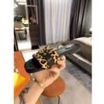 Louis Vuitton LV Women Revival Flat Mule Camel Brown Pony-Styled Calf Leather - Image 8