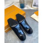 Louis Vuitton LV Women Rotary Pump LV Circle Black Calf Leather Outsole - Image 8