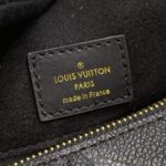 Louis Vuitton LV Women Speedy Bandoulière 25 Handbag Black Embossed Supple Grained Cowhide - Image 19