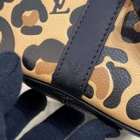 Louis Vuitton LV Women Speedy Bandoulière 25 Handbag Black Embossed Supple Grained Cowhide