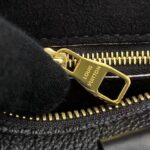 Louis Vuitton LV Women Speedy Bandoulière 25 Handbag Black Embossed Supple Grained Cowhide - Image 18