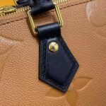 Louis Vuitton LV Women Speedy Bandoulière 25 Handbag Caramel Embossed Supple Grained Cowhide – Image 15