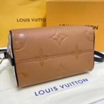 Louis Vuitton LV Women Speedy Bandoulière 25 Handbag Caramel Embossed Supple Grained Cowhide – Image 8
