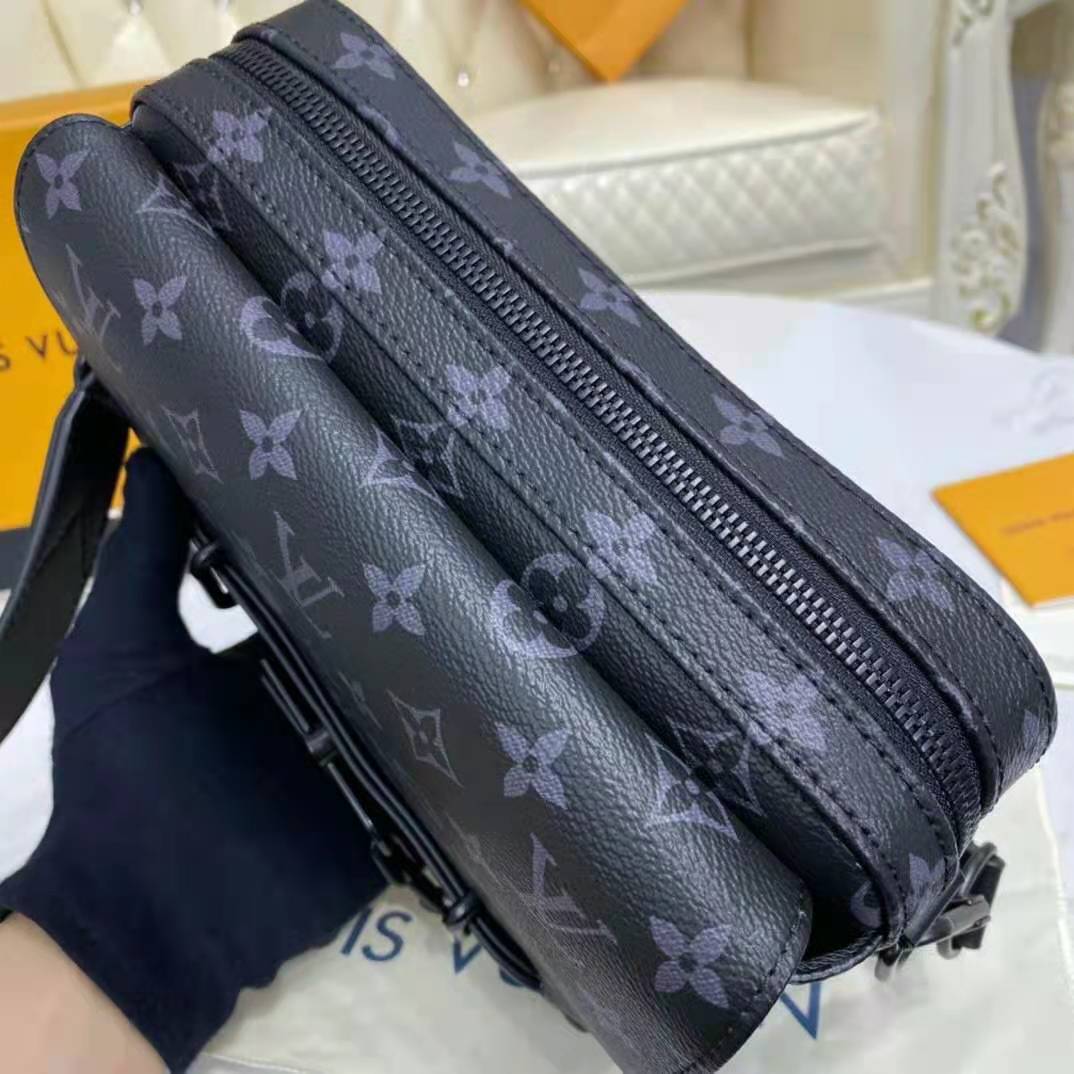 LV Pochette Steamer Monogram Eclipse –