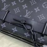 Louis Vuitton LV Women Steamer Messenger Monogram Eclipse Coated Canvas - Imagen 13