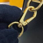 Louis Vuitton LV Women Twist MM Handbag Gold Cipango Epi Grained Leather – Image 13