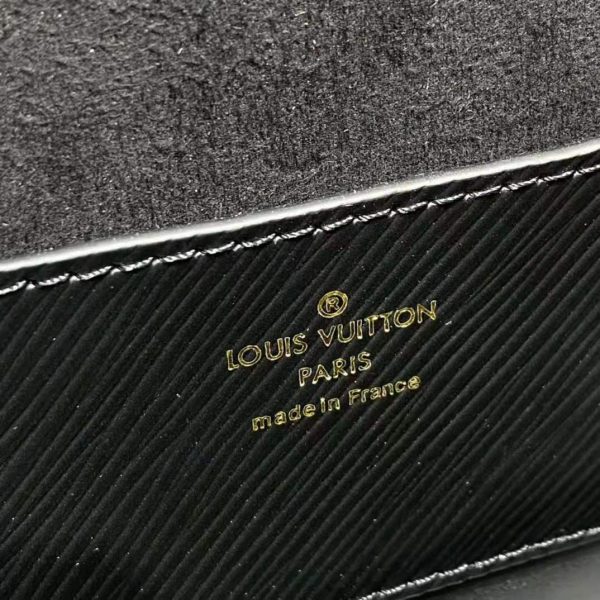 Louis Vuitton LV Women Twist MM Handbag Gold Cipango Epi Grained Leather (7)