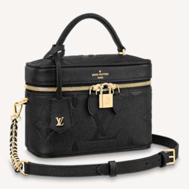 Louis Vuitton Ambassadeur PM Bag Black Cowhide Leather – EliteLaza