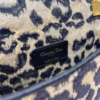 Dior Women Medium Dior Caro Bag Beige Multicolor Mizza Embroidered Velvet (2)