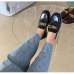 Dior Women Shoes Dior Code Loafer Black Brushed Calfskin - Bild 16