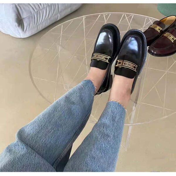 Calfskin Dior Christian Dior Women's Loafers Dior Women's D