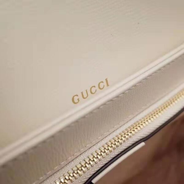 Gucci Unisex Gucci Horsebit 1955 Small Shoulder Bag Beige Ebony GG Supreme Canvas】 (10)