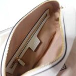 Gucci Women Gucci Horsebit 1955 Small Shoulder Bag Dark Red Leather White Textured Leather - immagine 9