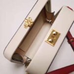 Gucci Women Interlocking G Mini Bag White and Red Leather Interlocking G - immagine 7