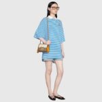 Gucci Women Padlock Small Shoulder Bag White Beige and Ebony GG Supreme Canvas - Image 12