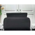 Louis Vuitton LV Unisex Aerogram Backpack Black Grained Calf Cowhide Leather – Image 4