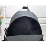 Louis Vuitton LV Unisex Aerogram Backpack Black Grained Calf Cowhide Leather – Image 6