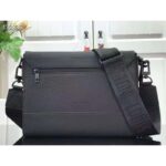 Louis Vuitton LV Unisex Aerogram Messenger Black Grained Calf Cowhide Leather - immagine 3