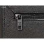 Louis Vuitton LV Unisex Aerogram Messenger Black Grained Calf Cowhide Leather - immagine 8